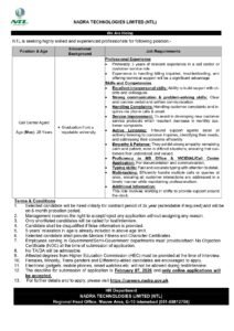 Read more about the article NADRA Call Center Jobs