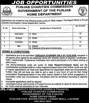 You are currently viewing Punjab Charities Commission